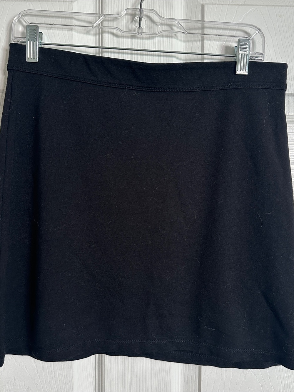 Max Studio Black A-Line Skirt